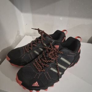Adidas Black and Red Trail Running Shoes